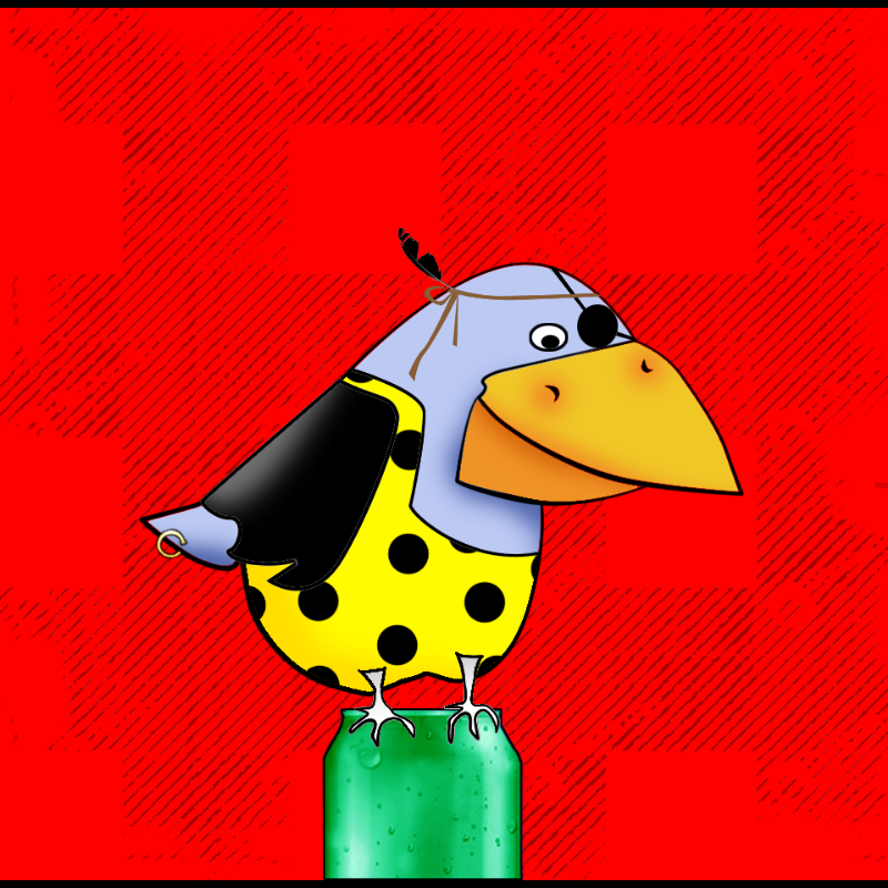 Peppy Crow II #76 static NFT preview