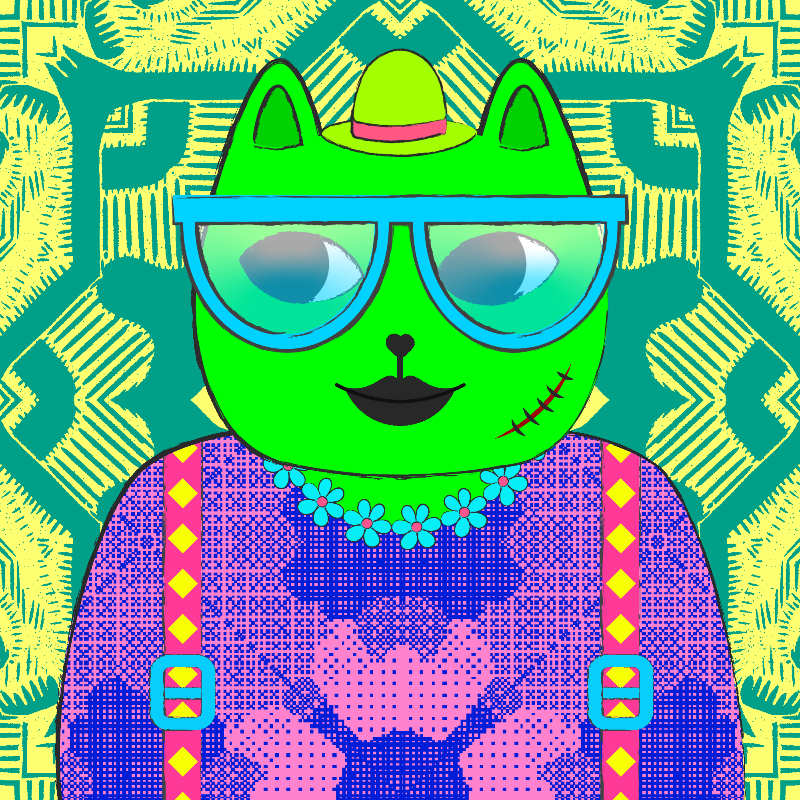hash cats – genesis #421 static token preview