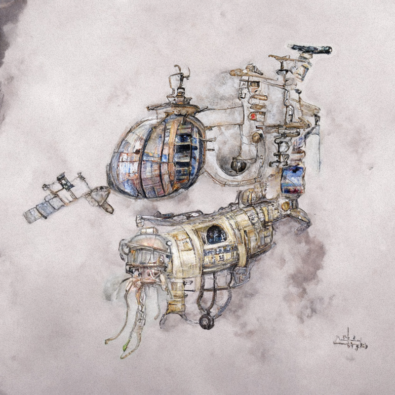 Utopian Space Castles #26 static token preview