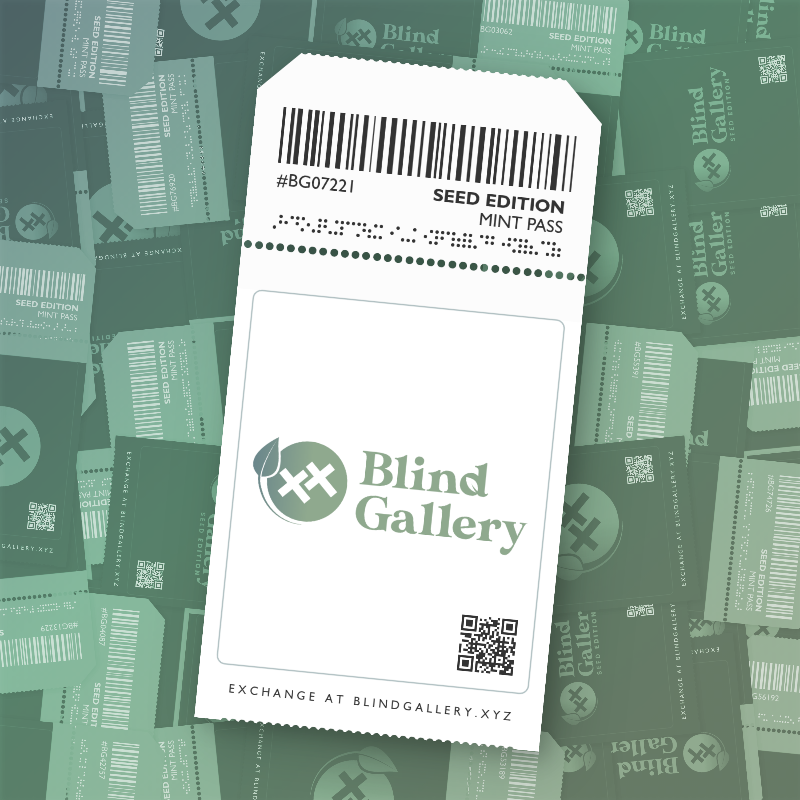 Blind Gallery Mint Pass (Seed Edition) #506 static token preview