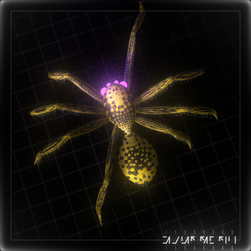 Impure Spiders #33 static token preview