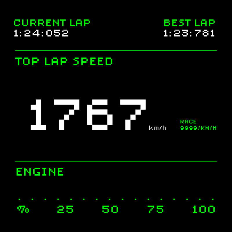 F-1RacingTez #299 static token preview