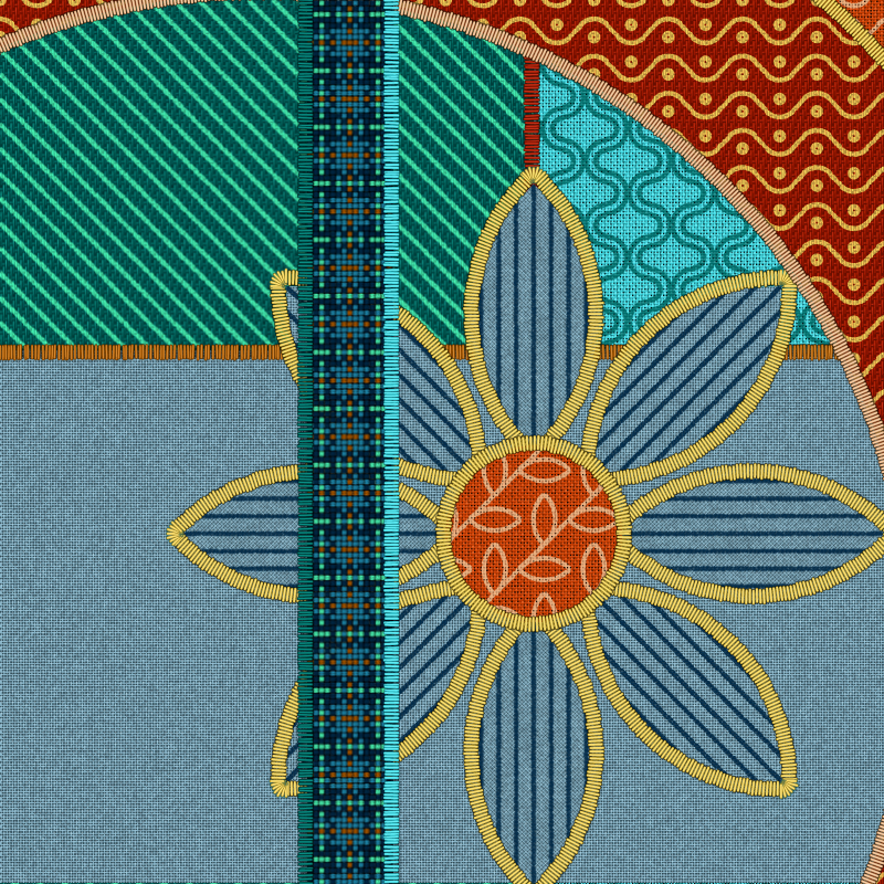 Patched and Mended #42 static NFT preview