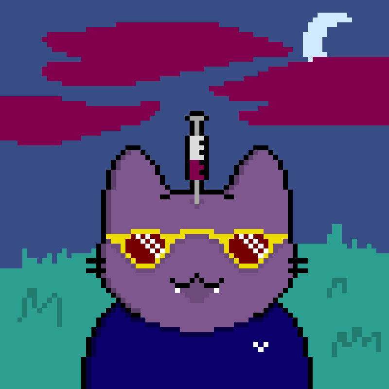 Totally Random Cats #33 static token preview