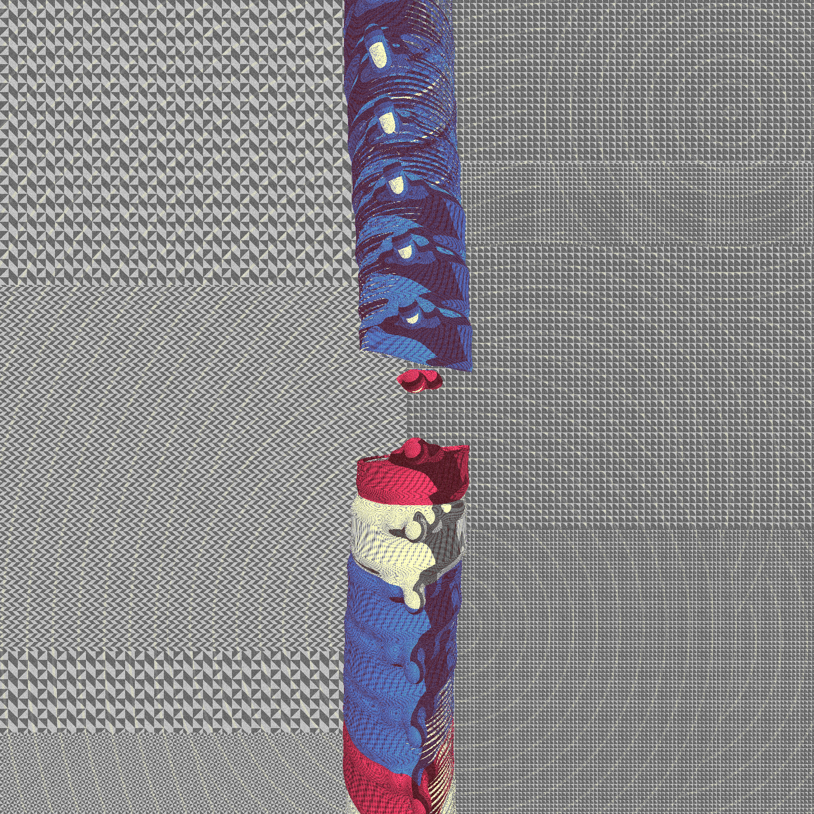 Long, Thin, Tubular Structure #54 static NFT preview