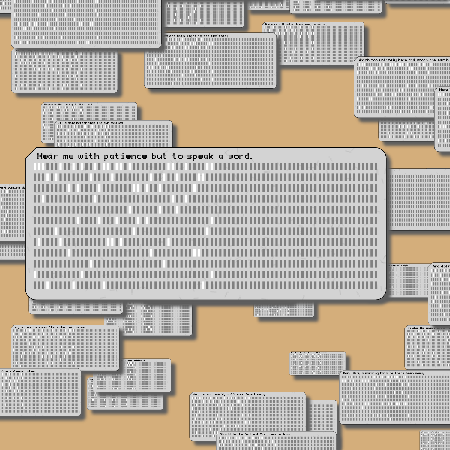 Romeo and Juliet on Punched Cards (Free) #91 static NFT preview