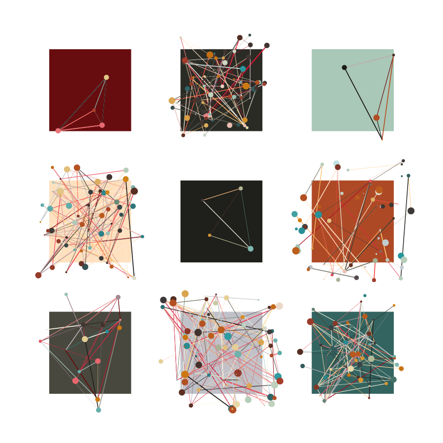 Atom Grid #113 static NFT preview
