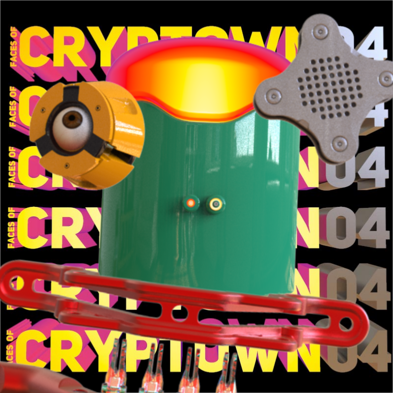 FacesOfCryptown vol.04 #68 static NFT preview