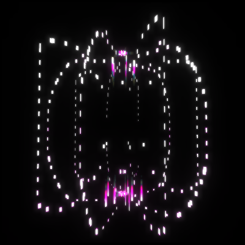 Toupie-Néon #122 static NFT preview