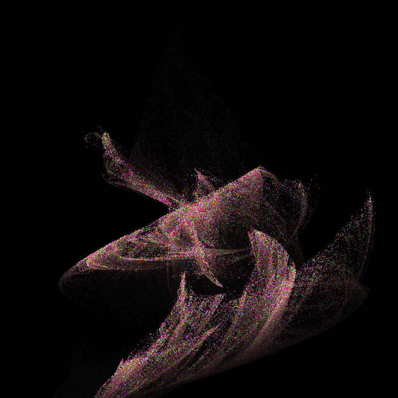 Fractal Amoeba #73 static token preview