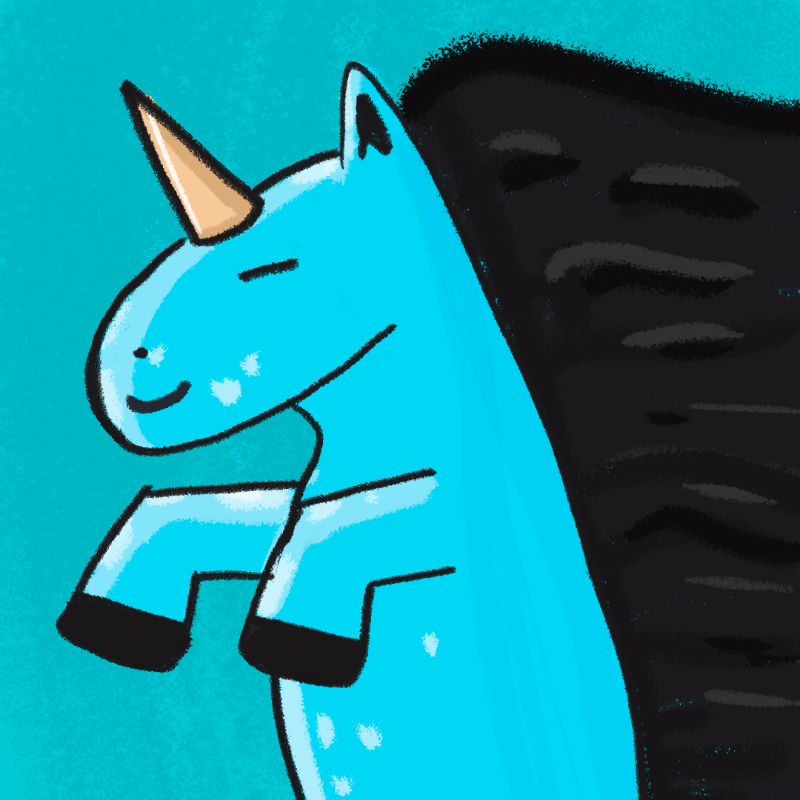 Peculiar unicornos #361 static token preview