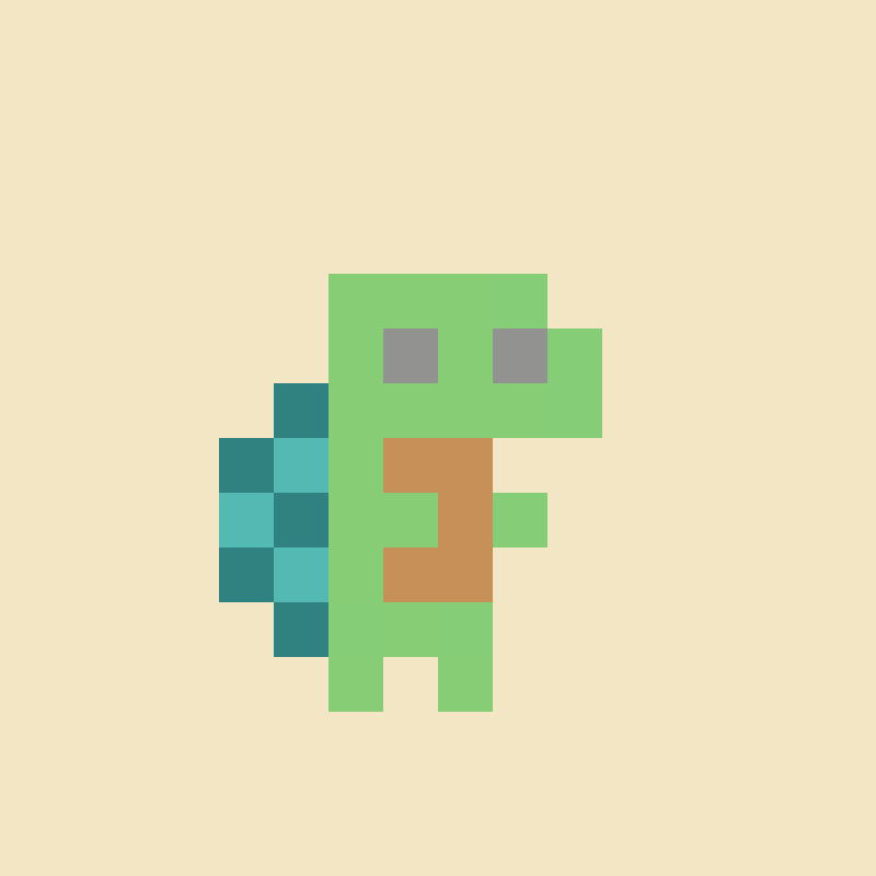Tiny tortoises. #866 static token preview