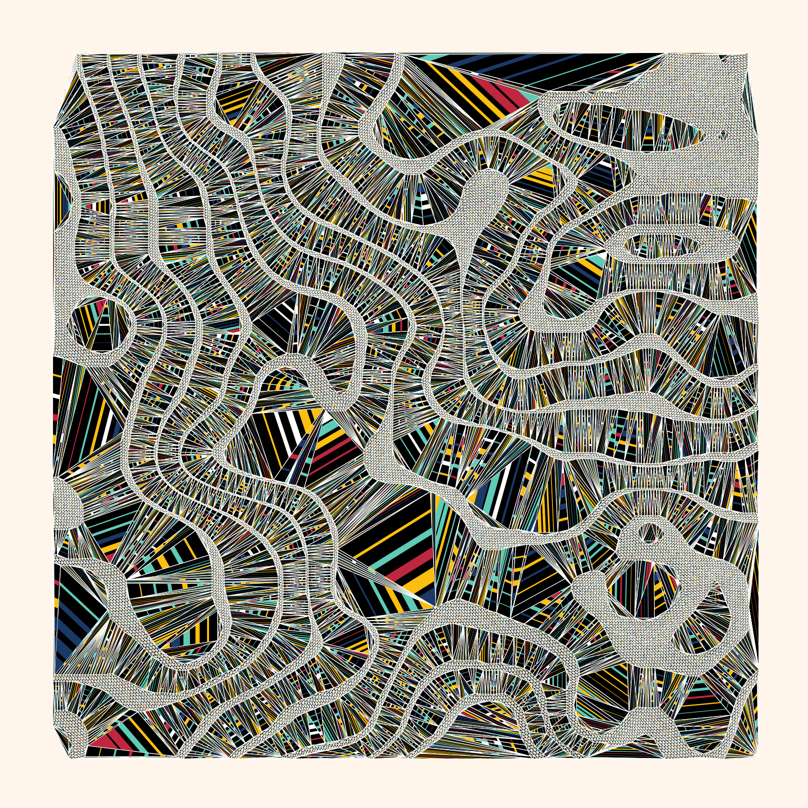 Fragments of a Wave #245 static NFT preview