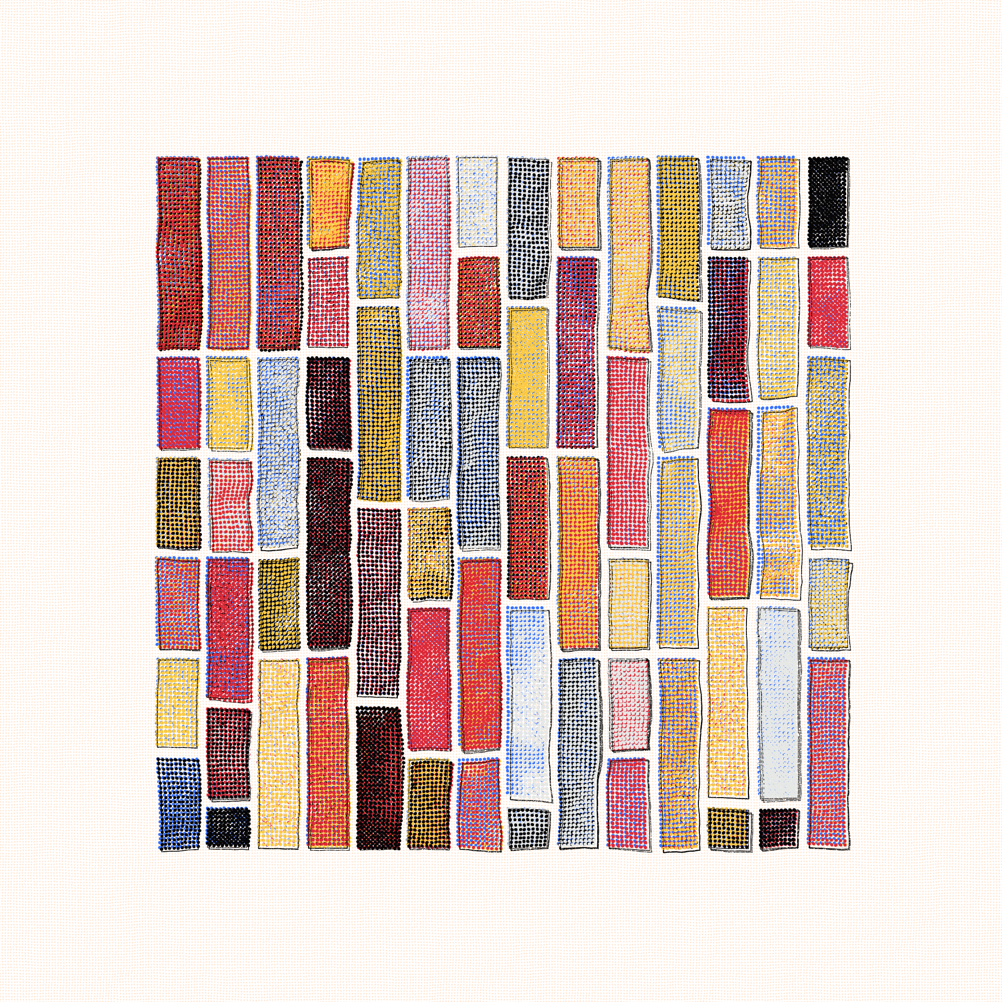 Pigments #105 static NFT preview