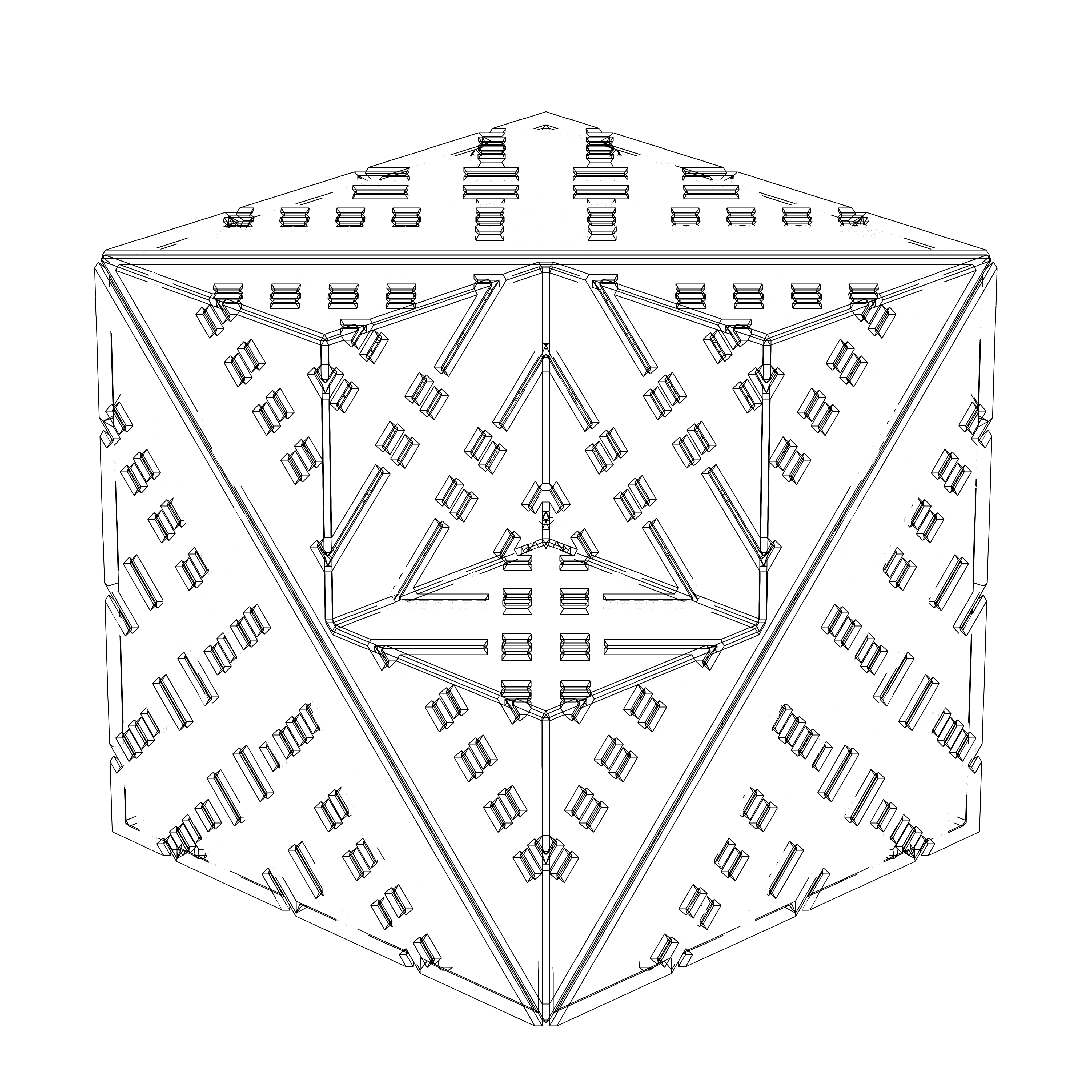 LL21 Alien Art Cube #472 static token preview