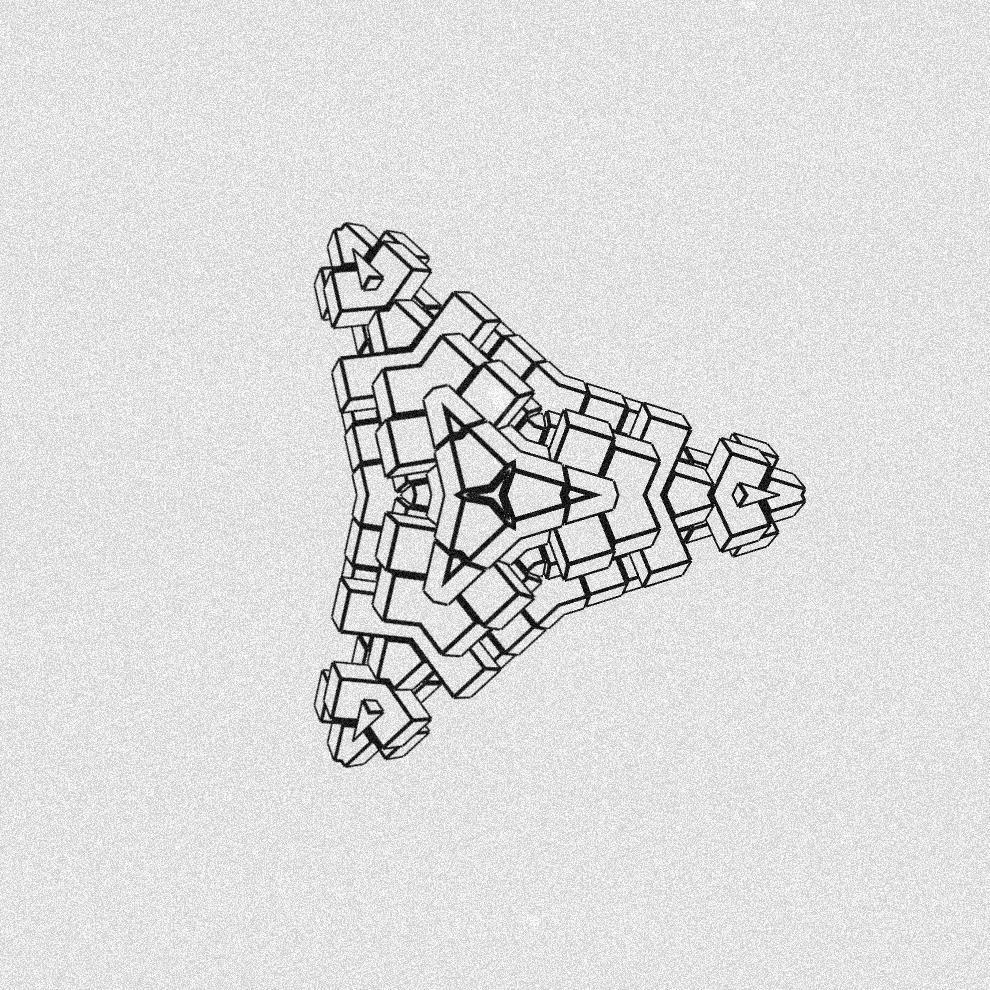 Monochrome Kaleido #279 static token preview