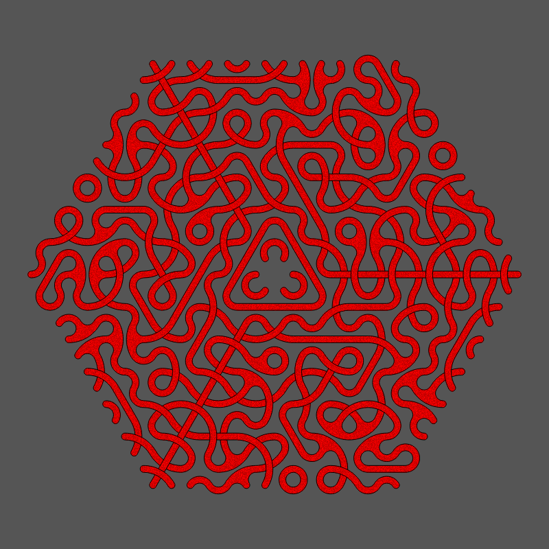 Threefold Symmetry - Dark Variations #72 static token preview