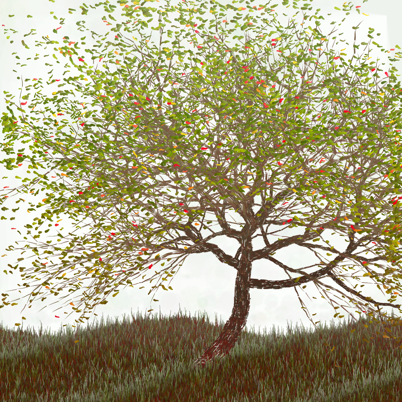 Ornamental Tree #113 static NFT preview