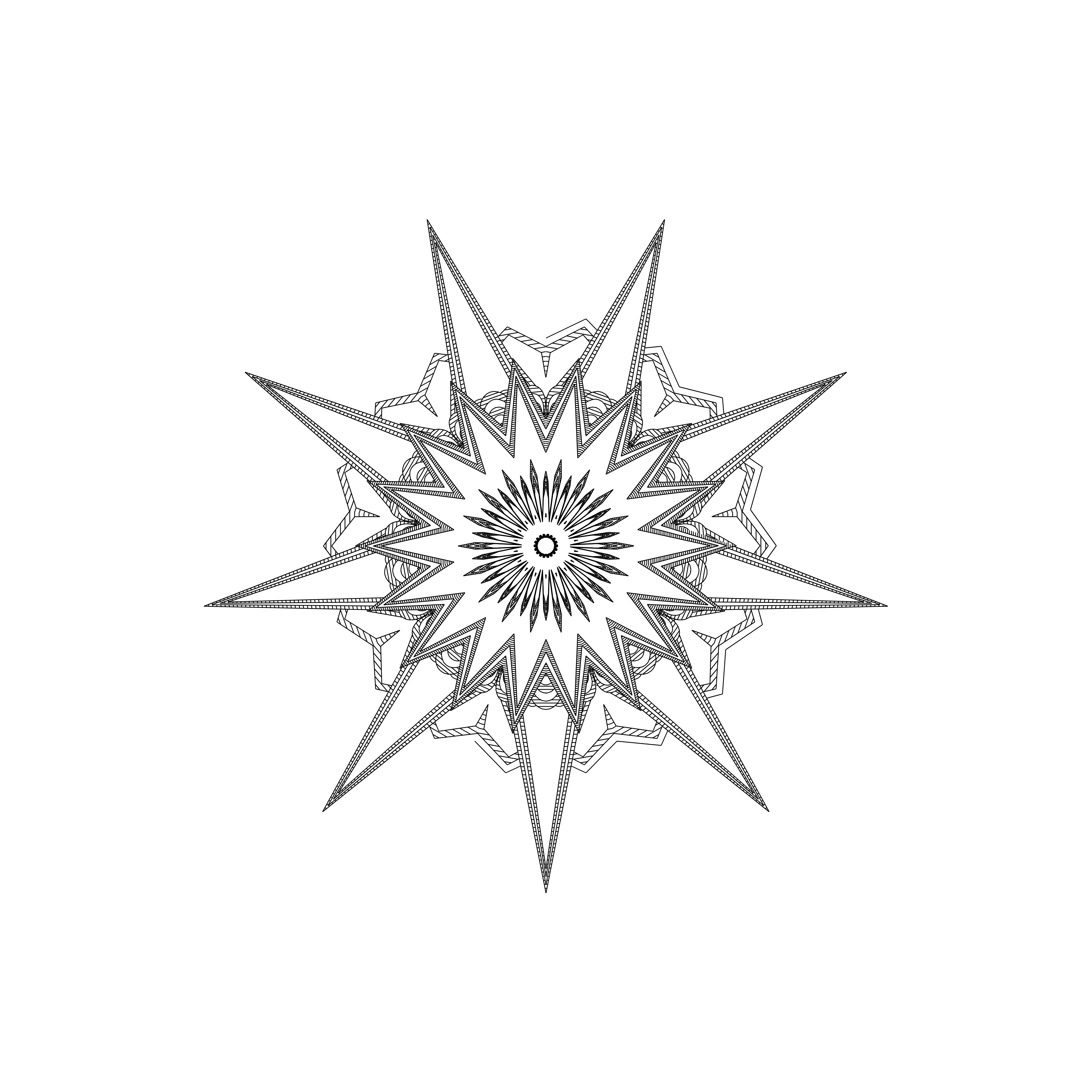 LL21 Mandala #251 static NFT preview