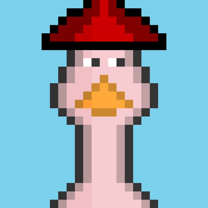 Morixels Goose #285 static NFT preview