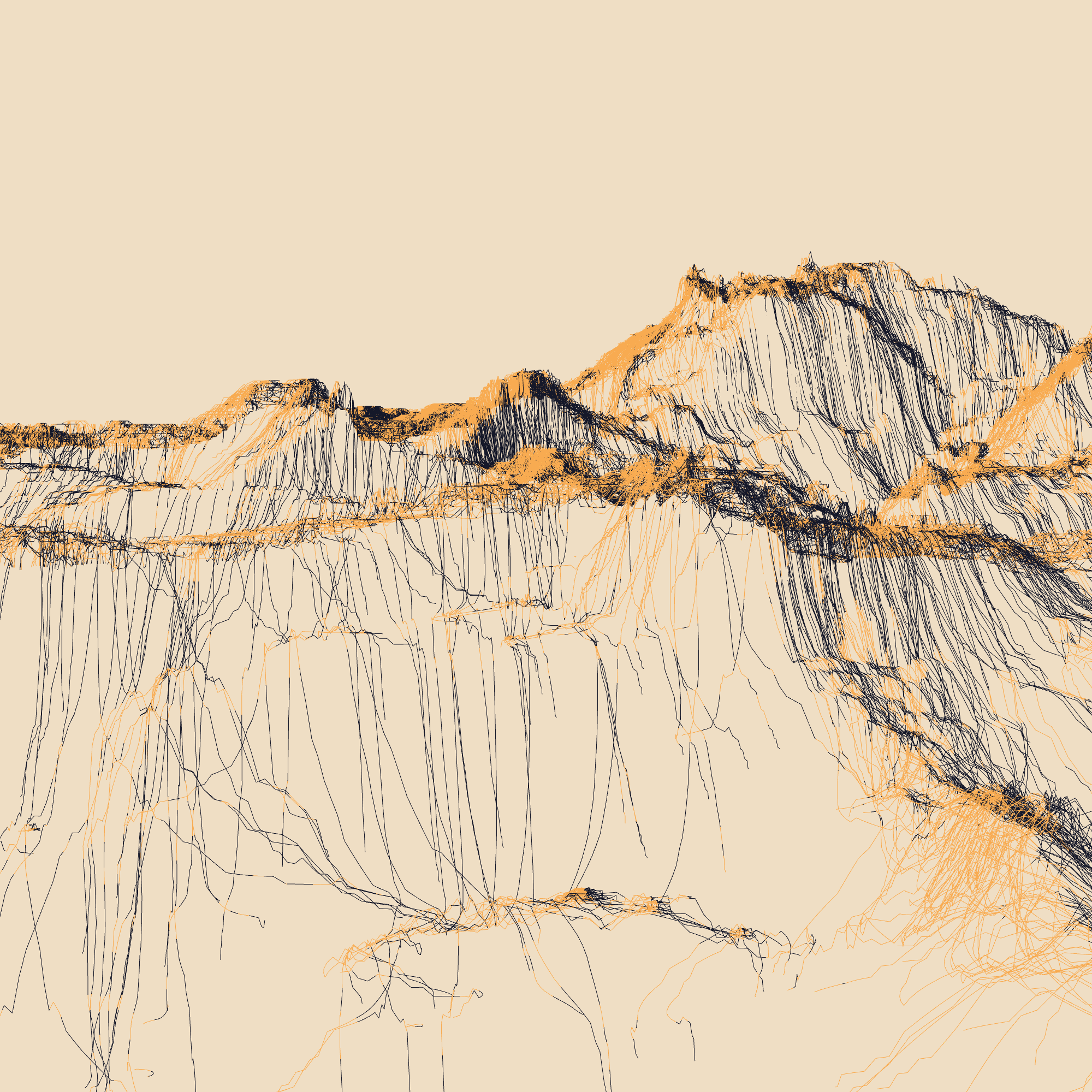 Ridge Scribbles #32 static NFT preview