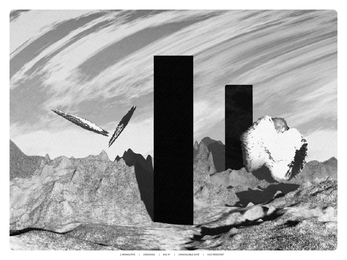 MONOLITH #255 static NFT preview