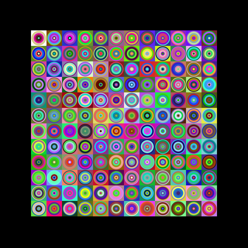 Bulls Eye #68 static token preview