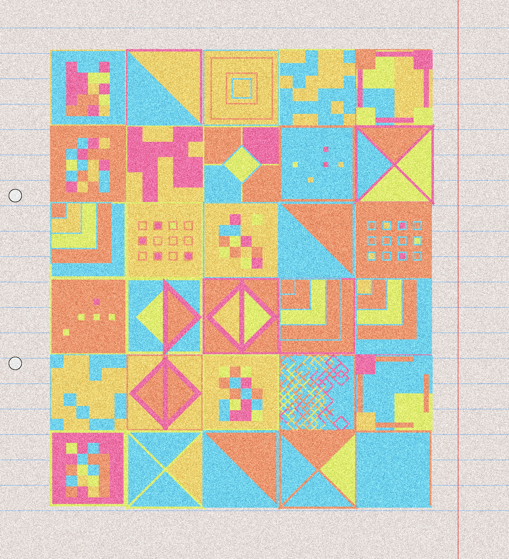 sketchbook page 8: annoying grid #38 static token preview