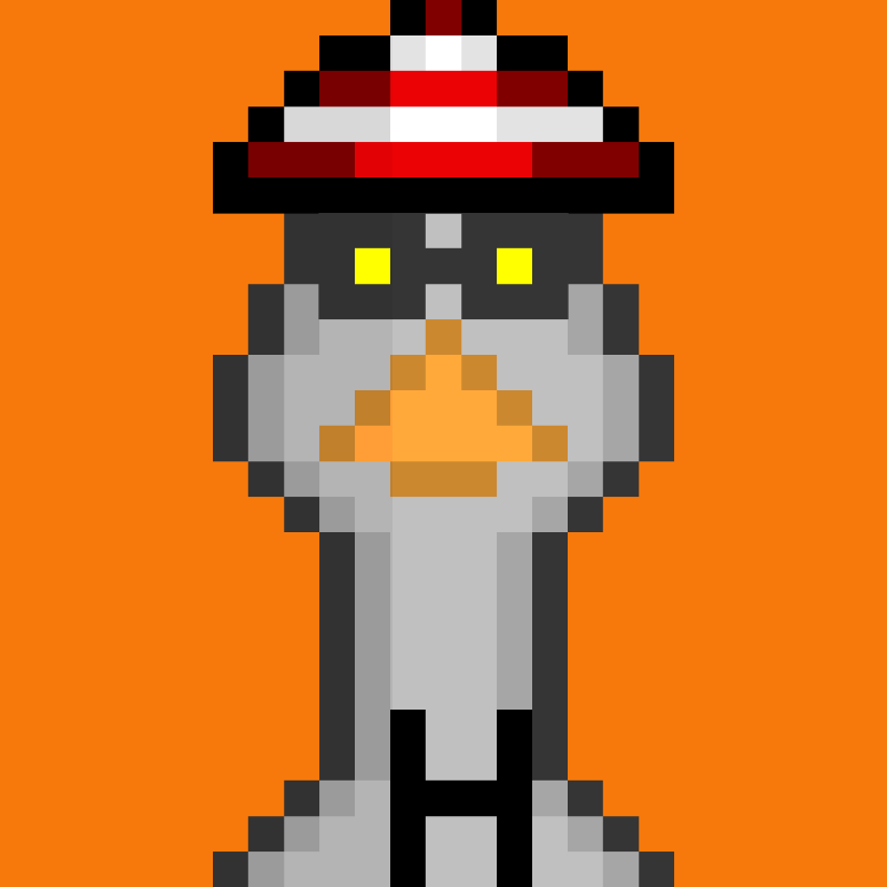 Morixels Goose #183 static NFT preview