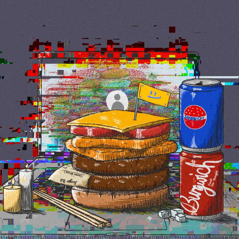 Burger/Sandwich Generator #44 static NFT preview