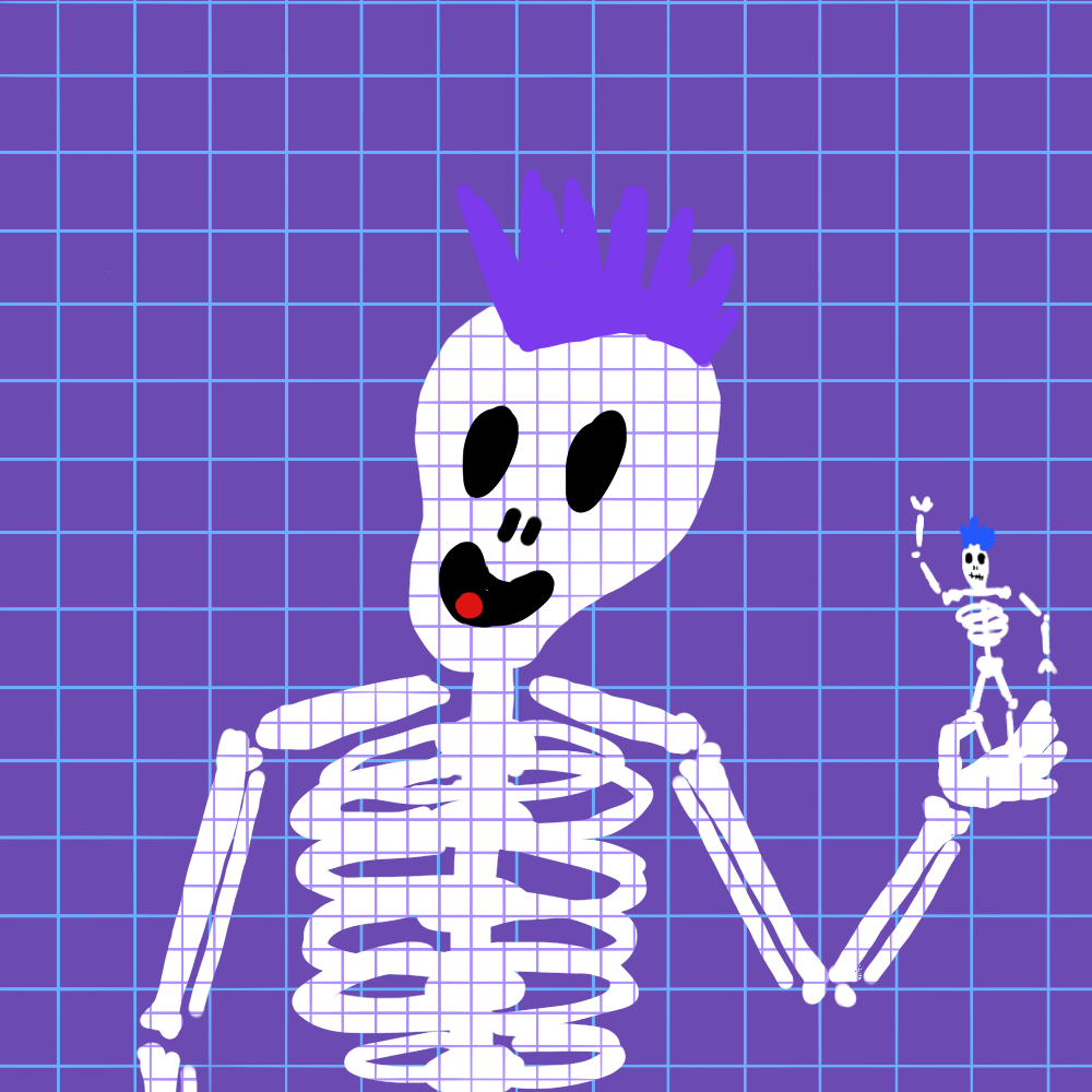 LOW EFFORT SKULLETTI #330 static token preview