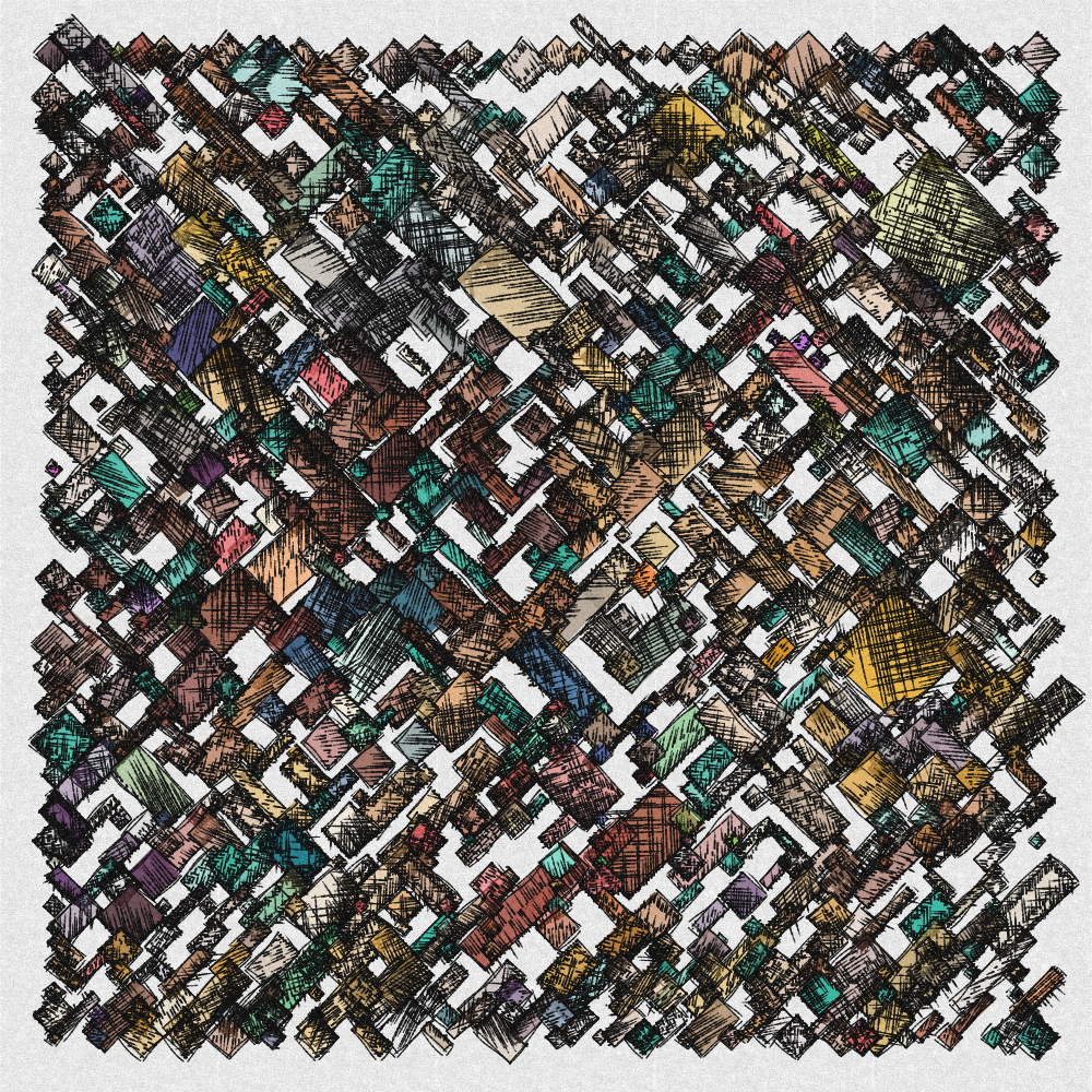 Shaded disassembly #111 static NFT preview