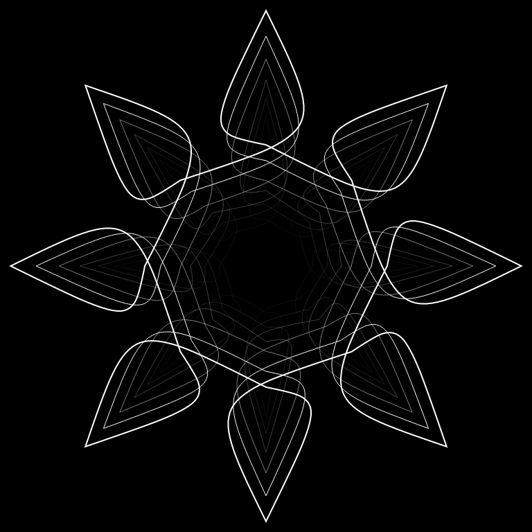 bezier symmetry #4 static token preview