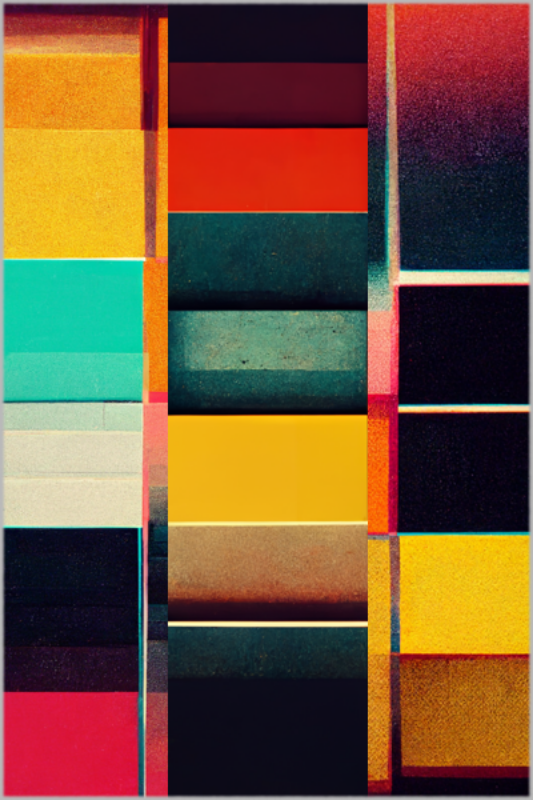 Vibrant Composition #45 static token preview