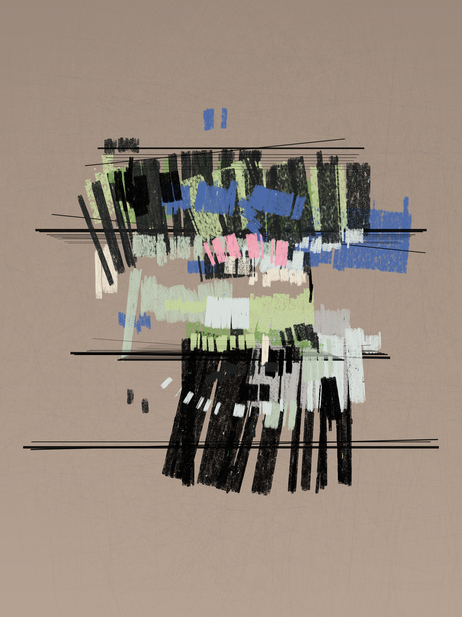 Generative Composition #45 static NFT preview