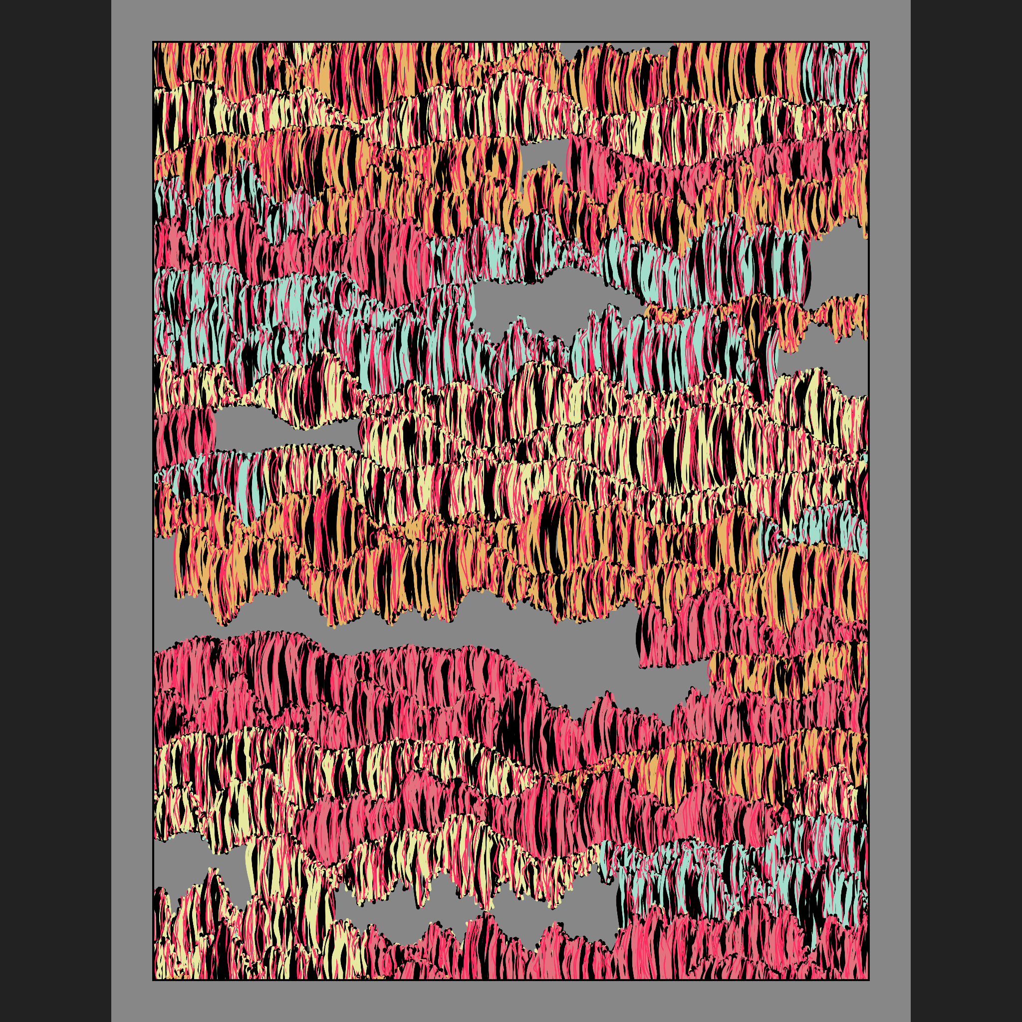 Colour streaks #99 static NFT preview