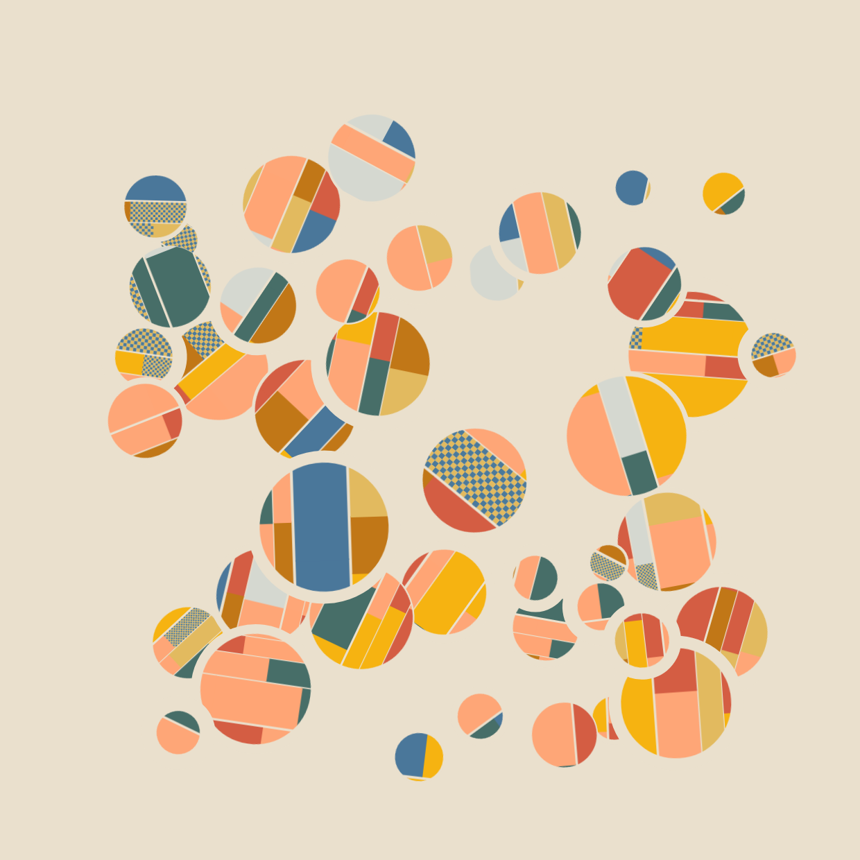 Influence no.1: Circular Expansion #31 static NFT preview