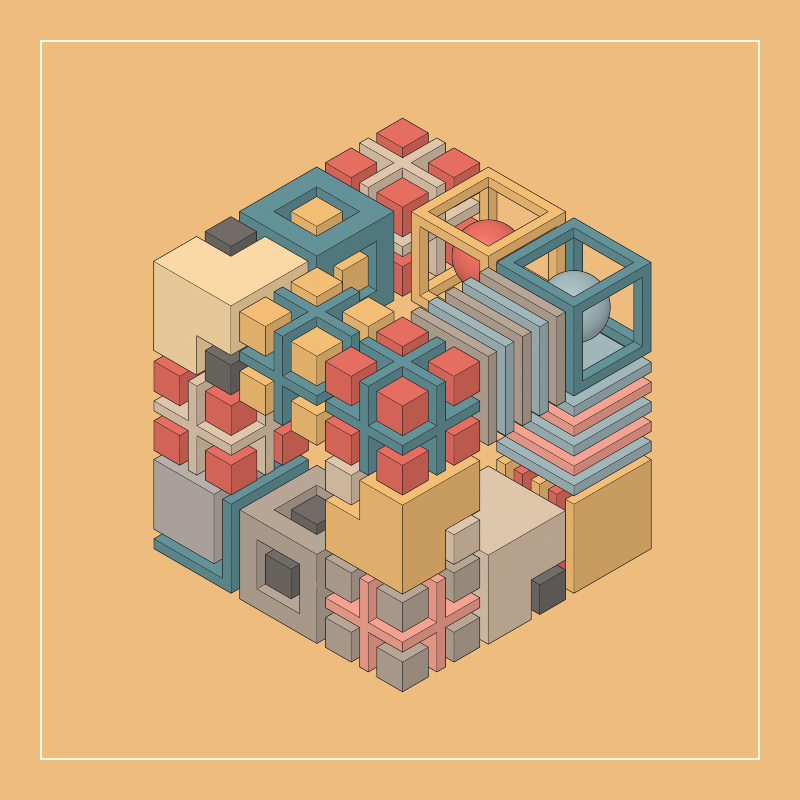 Chroma-Cube #212 static NFT preview