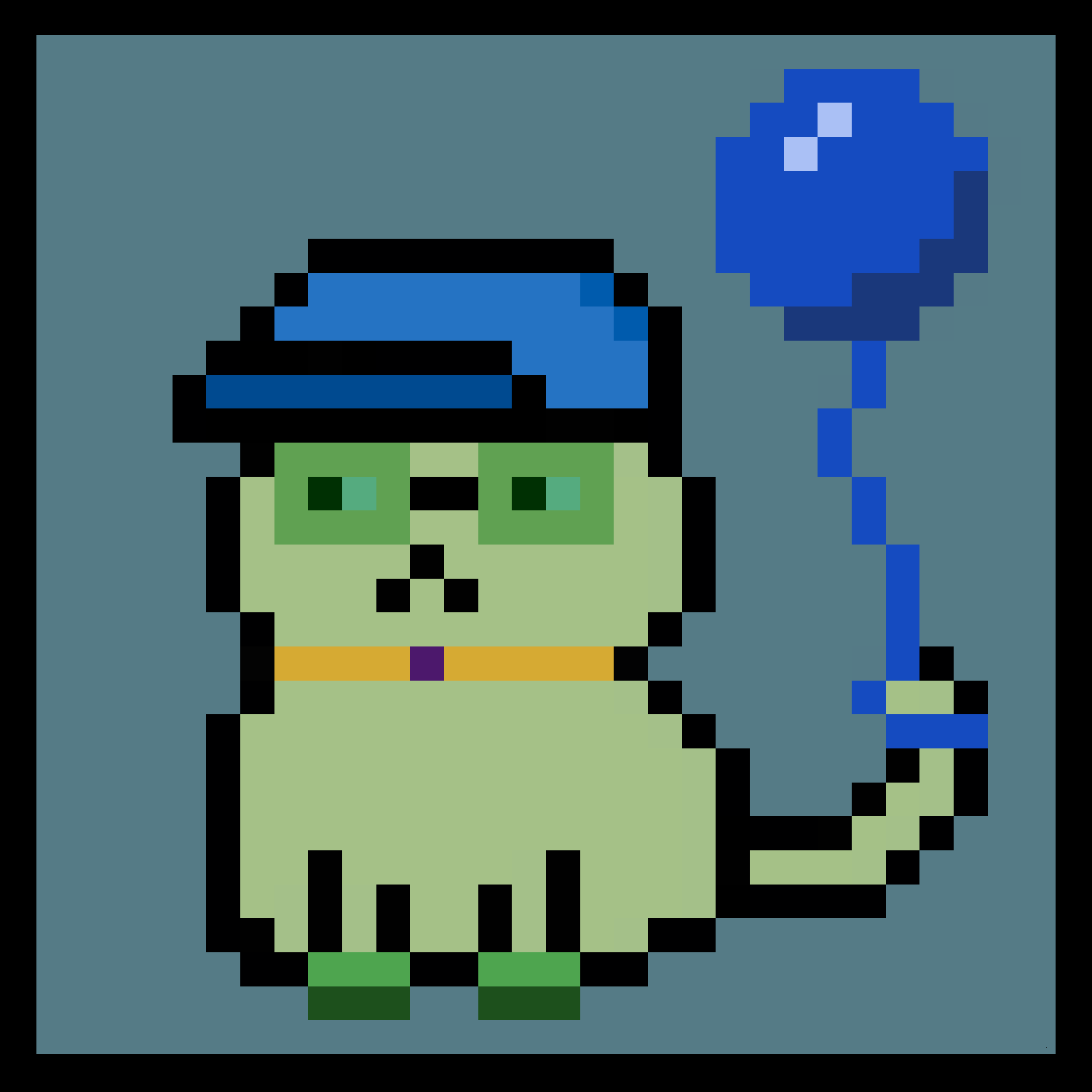 Lazy Kitties #507 static NFT preview