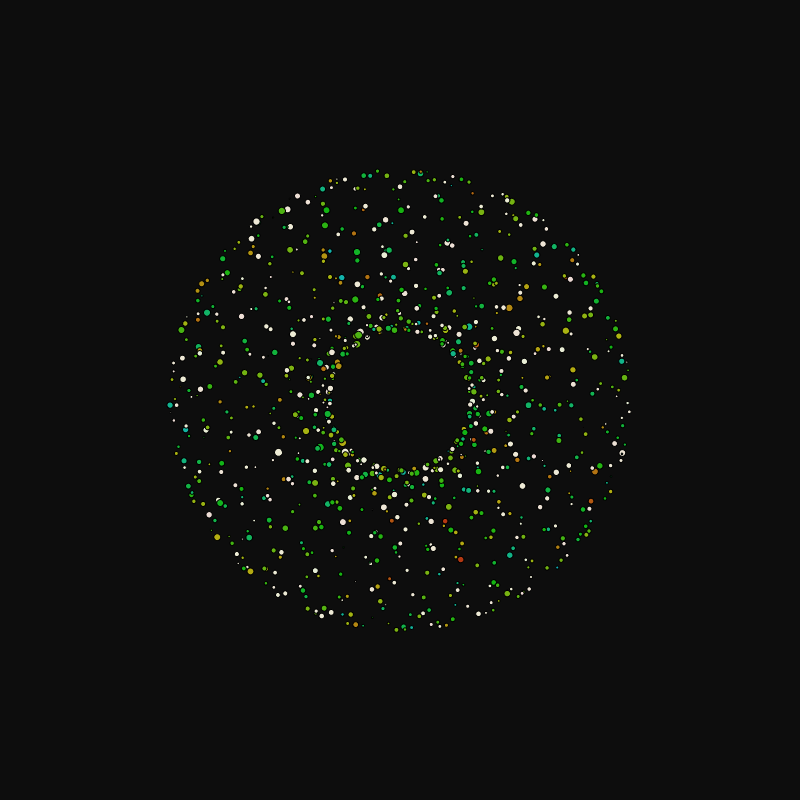 rotating particles #147 static NFT preview