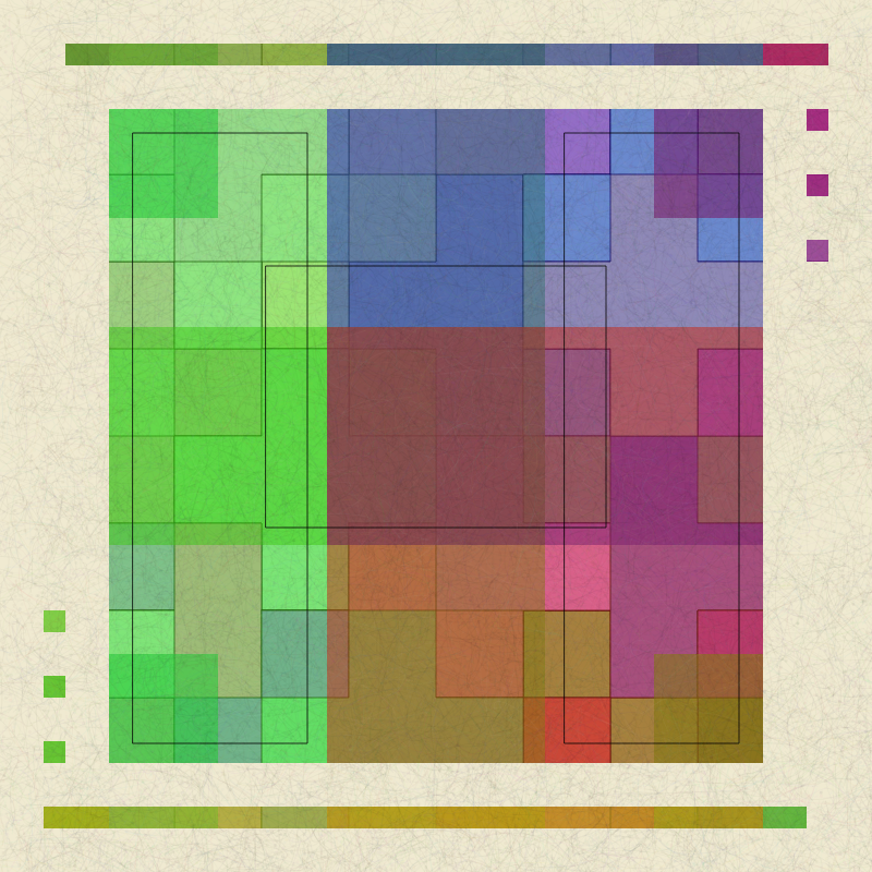 Polychromatic #127 static NFT preview