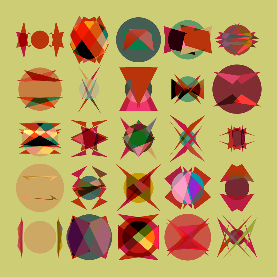 Grid In Motion #245 static NFT preview