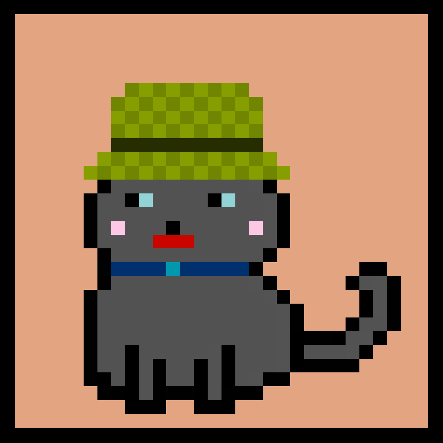 Lazy Kitties #1900 static token preview