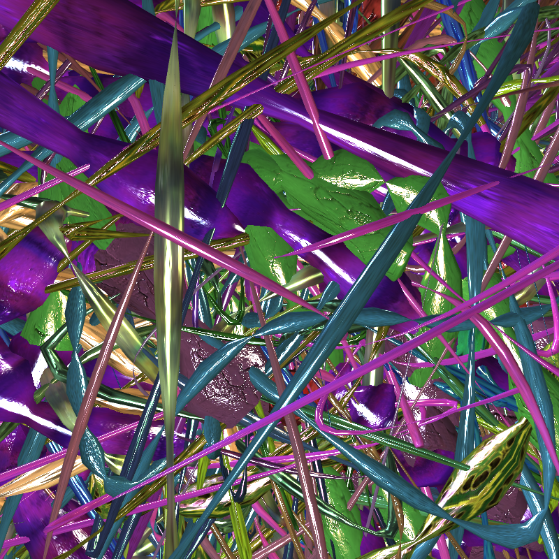 Prismatic Thickets #218 static NFT preview