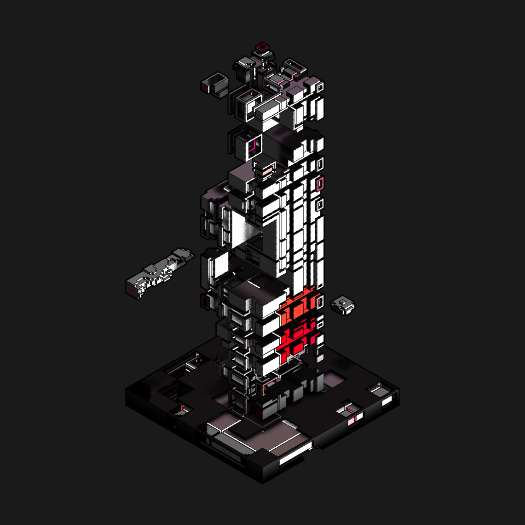 Isofrag generator series II #52 static NFT preview