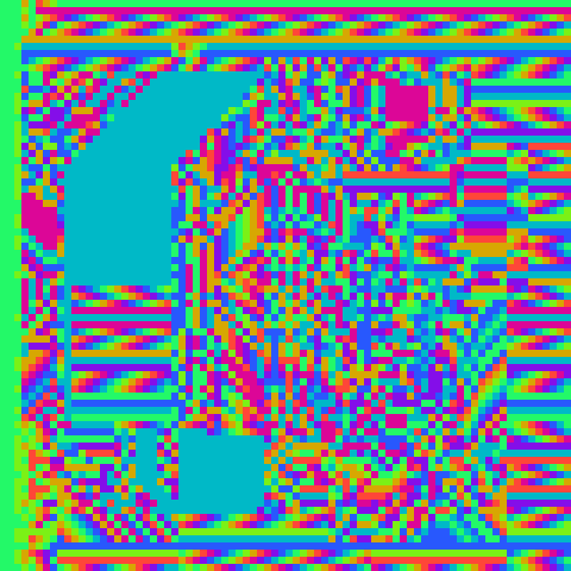 Mosaic #204 static NFT preview