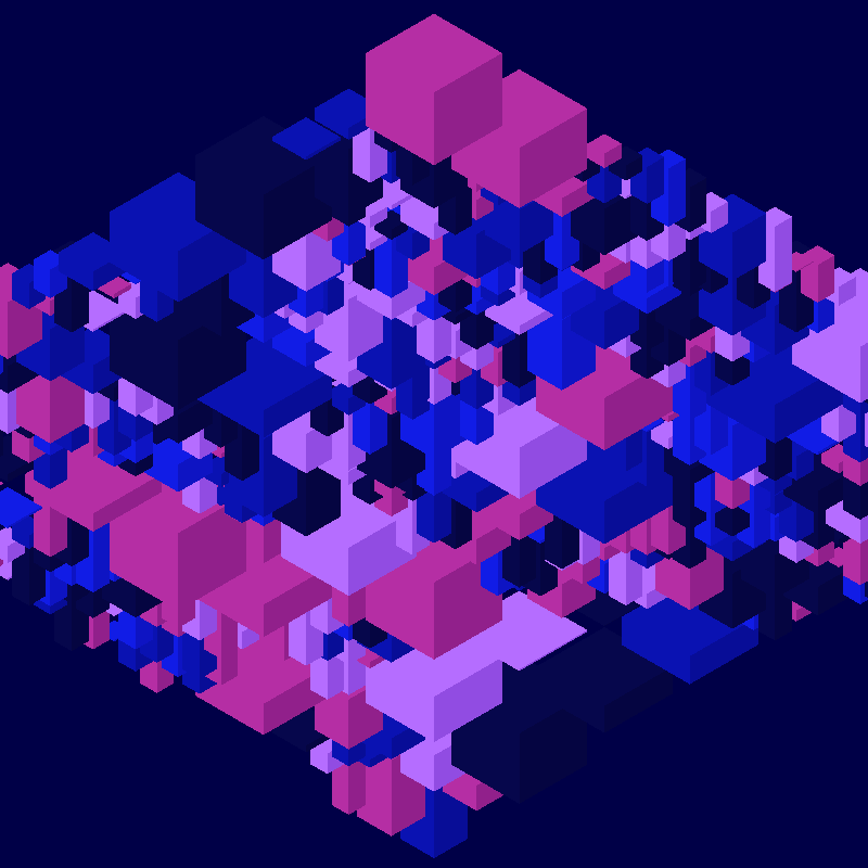 Look Ma! Quadtree Z-fighting! #33 static NFT preview