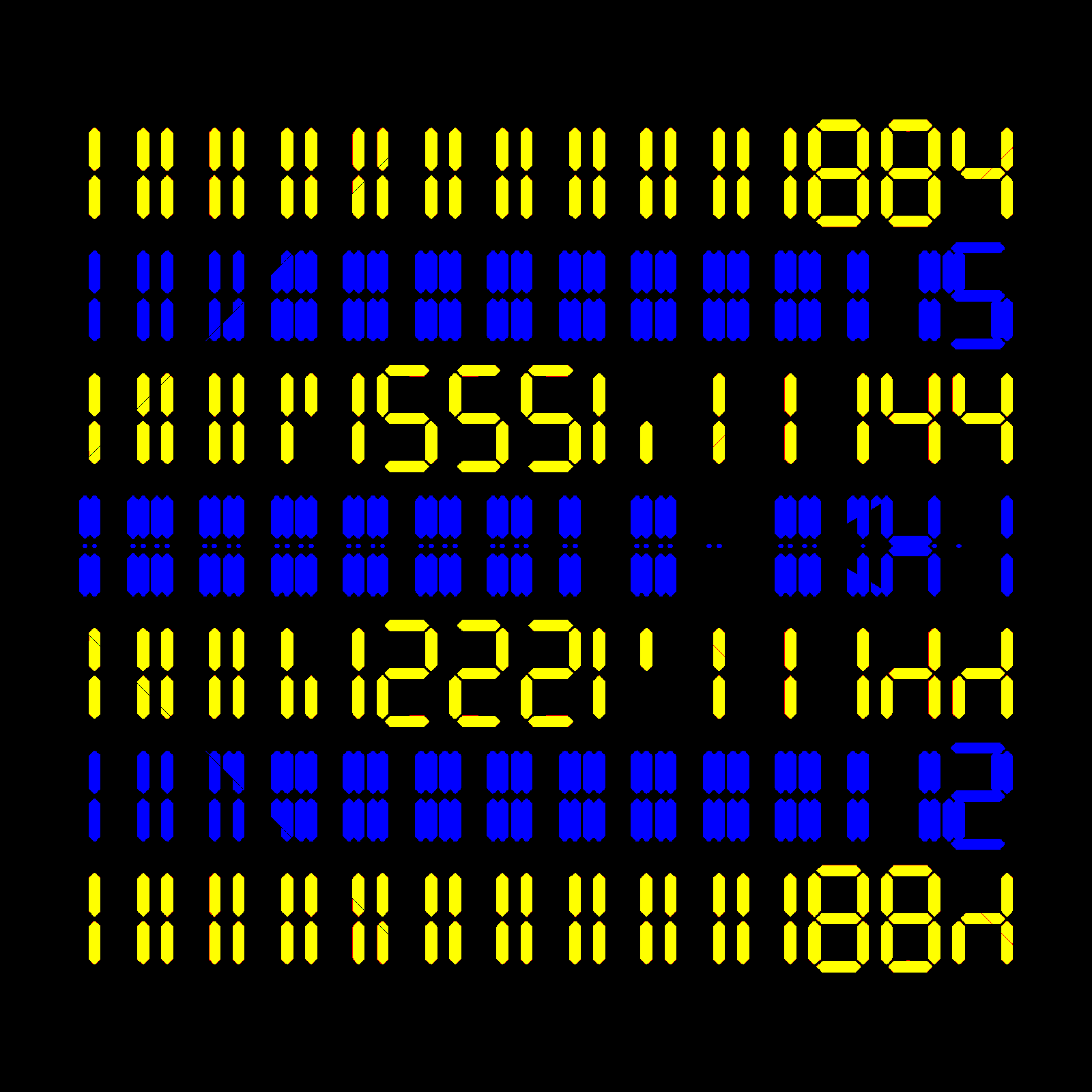 Digits #1225 static token preview