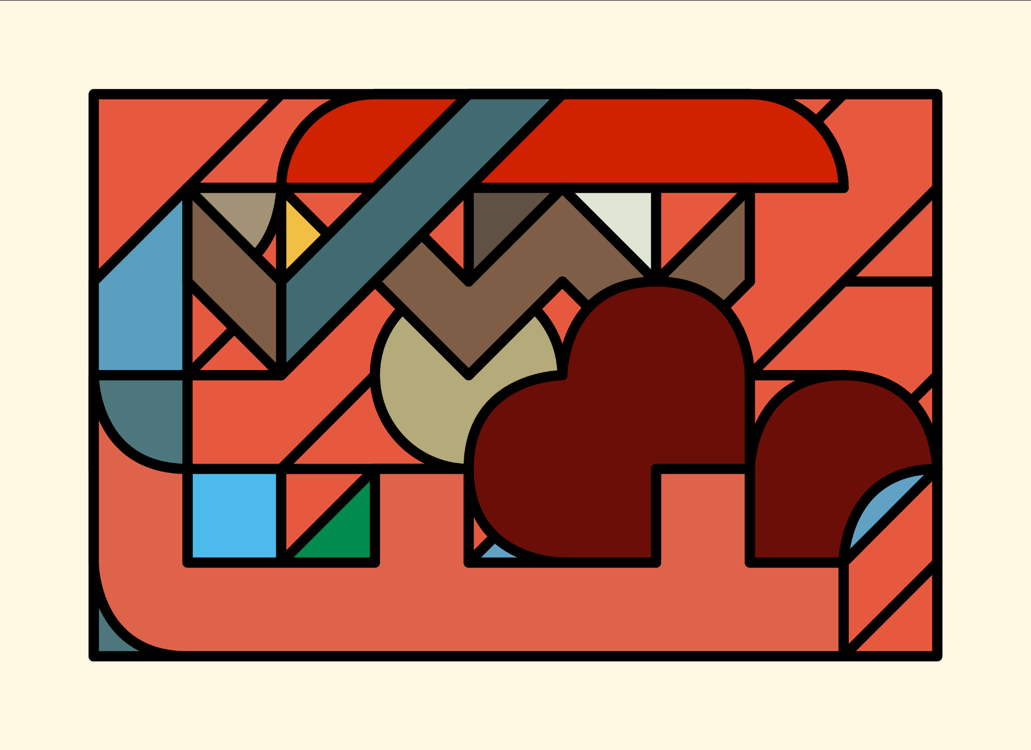 Stack (6x9) #487 static NFT preview