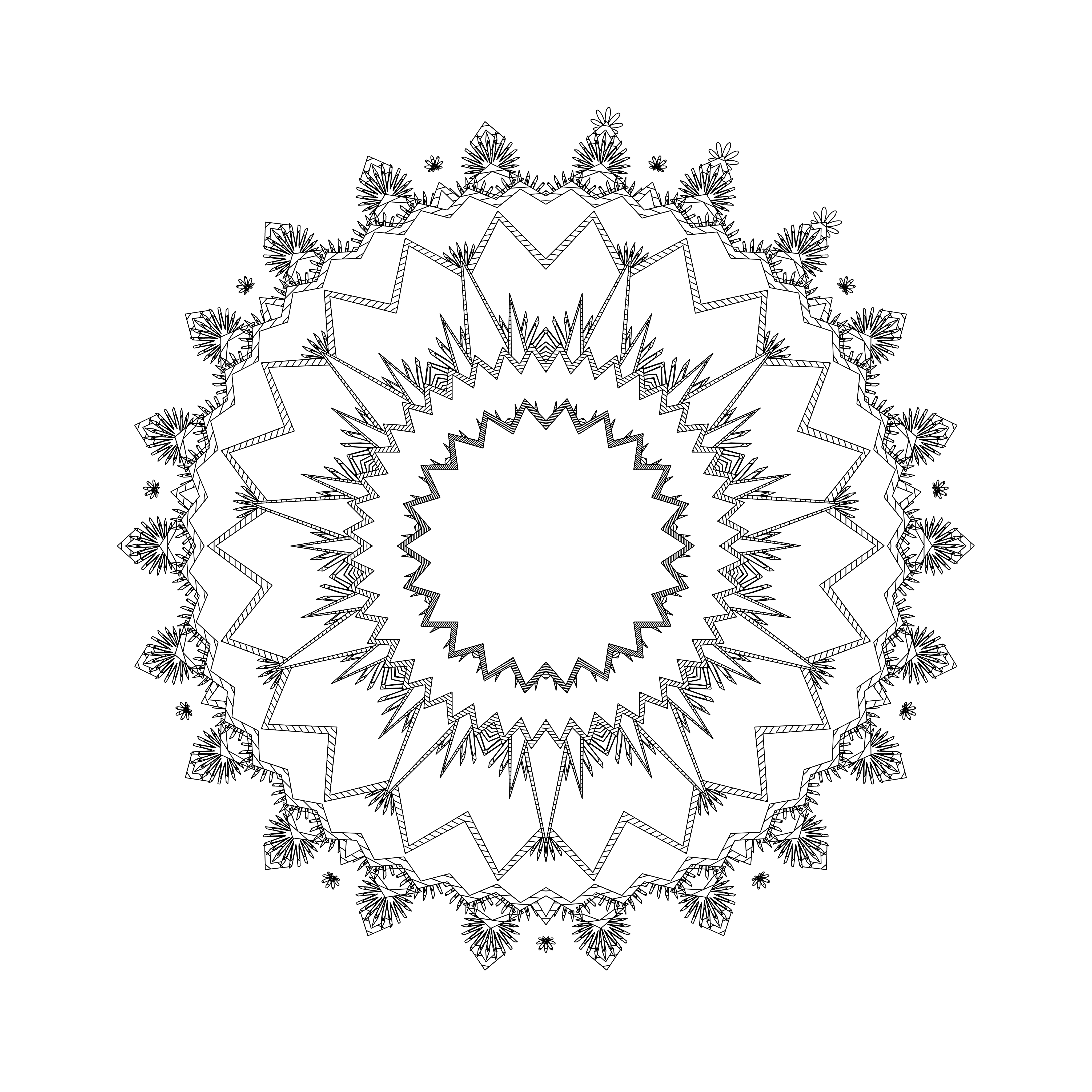 LL21 Mandala #653 static NFT preview